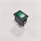 RA(R19A) Green illuminated Rocker Switch, 21*15mm, 10,000 Electrical Cycles, 6A 250V
