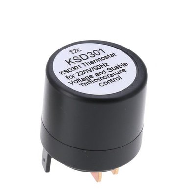 Temperature Stability ±2C KSD301 Thermostat for 220V/50Hz Voltage and Stable Temperature Control