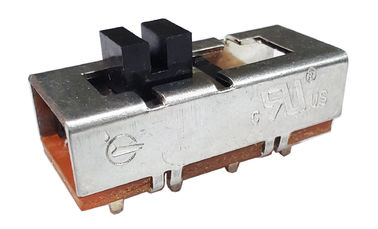 S1-2 Slide Switch Ambient Temperature 10℃~85℃ Contract Resistance &lt;20mΩ