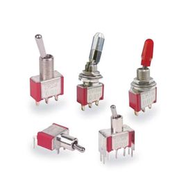 Stainless Steel Housing Mini Toggle Switch , On Off On Toggle Switch 1M Series