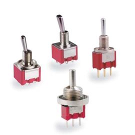 Stainless Steel Housing Electrical Toggle Switches 1F Series 500V 500MΩ Min. Operating -30℃ To 85℃