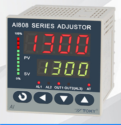 Programmable AI808P Intelligent PID Temperature Controller RS485 Industrial Level Of EMC Test