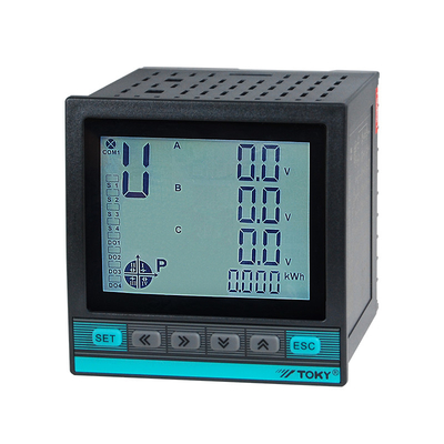 3.5 In LCD Display DW9L Series 3 Phase Multifunction Power Recorder RS485 Modbus-RTU protocol