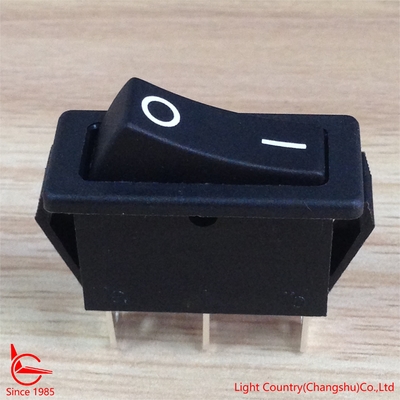 R4-1 Rocker Switch Electrical Rating 16A 250V AC 20A 125V AC Contract Resistance &lt;20mΩ