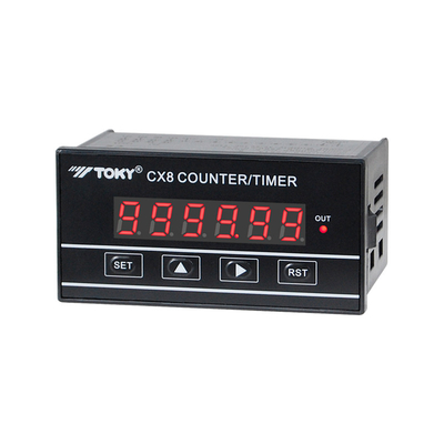 CX multifuction Digital Count Meter Timing Pausing Function NPN Or Relay Output