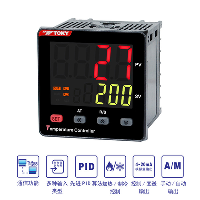 TEY Intelligent PID Temperature Controller High Light LED Display RS485 IEC61010-1