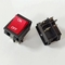 Taiwan Factory R5 Red Light Rocker Switch, 32*25mm, 25A 250V, ON-OFF