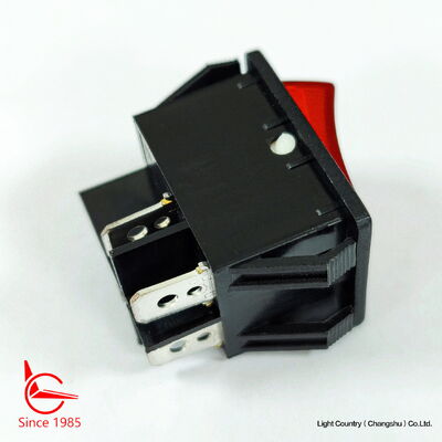 Good Quality Taiwan Brand R5 Rocker Switch, 32*25mm, ON-OFF, Red Lamp, 16A 250V