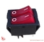 High Quality Double Rows Rocker Switch, 32*25mm, Green and Red button, 20A 250V.