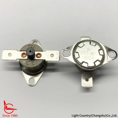 Industrial KSD301 Manual Reset Thermal Switch PPS Case UL CUL VDE CQC for Vacuums